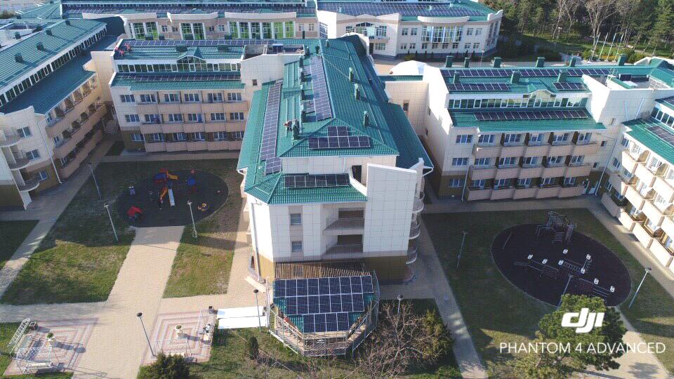 Анапа СИБУР - крепление солнечных модулей